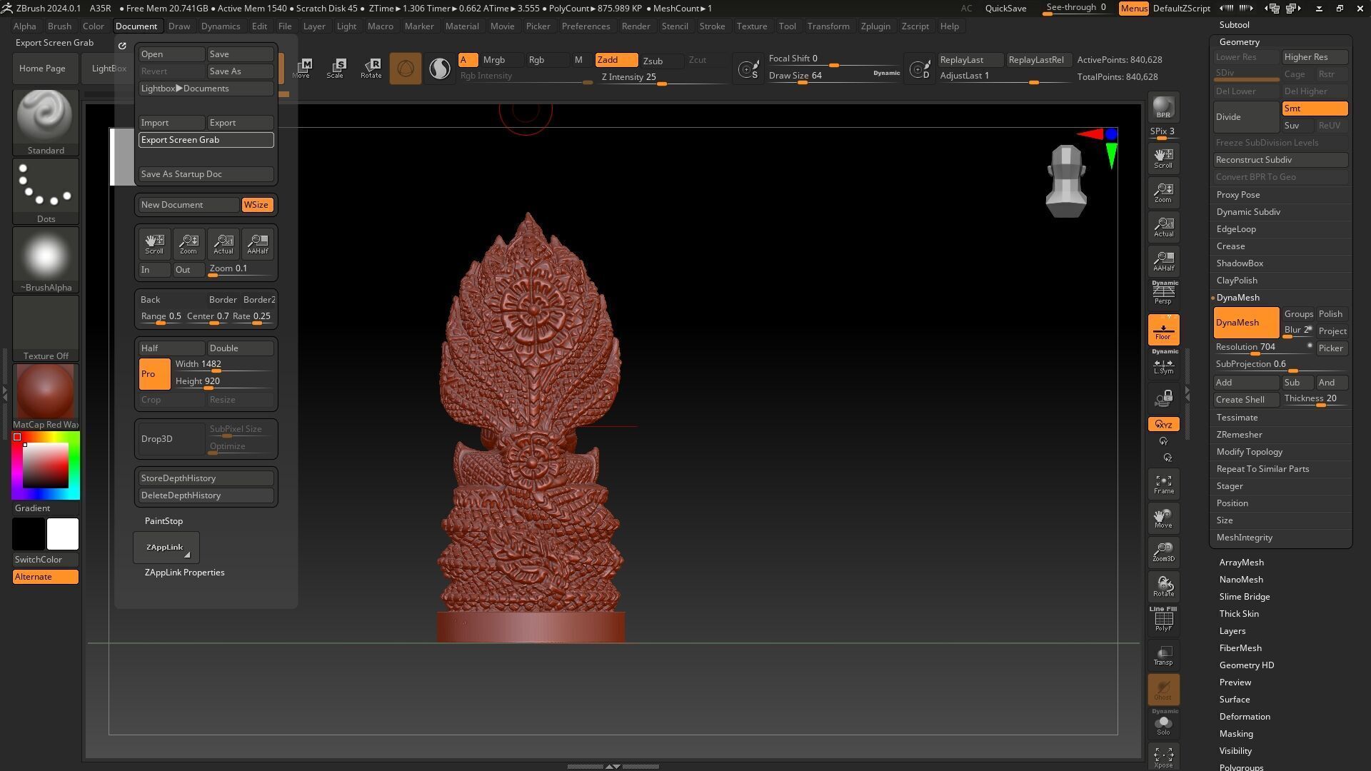 Lord Si A Me trey  3D print model_2