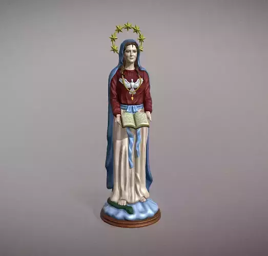 Virgin Mother of the Word of God and Guardian of our Faith 3D print model