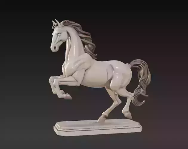 Elegant Horse Figurine 