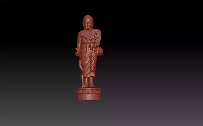 Sivly buddha disciple  3D print model