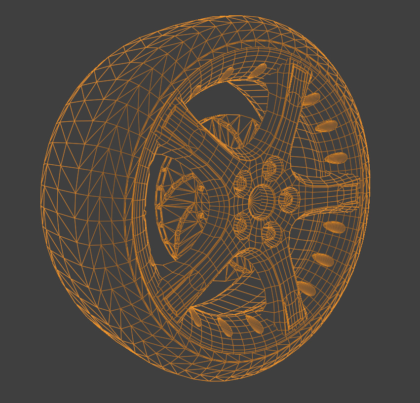 x-type proteus rims 3D model_4