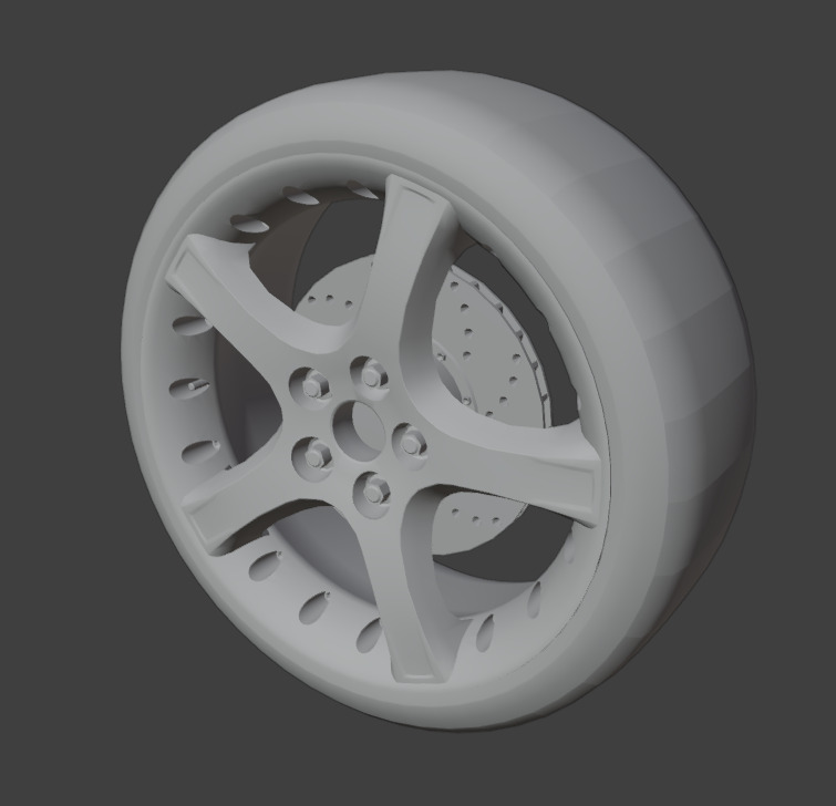 x-type proteus rims 3D model_3