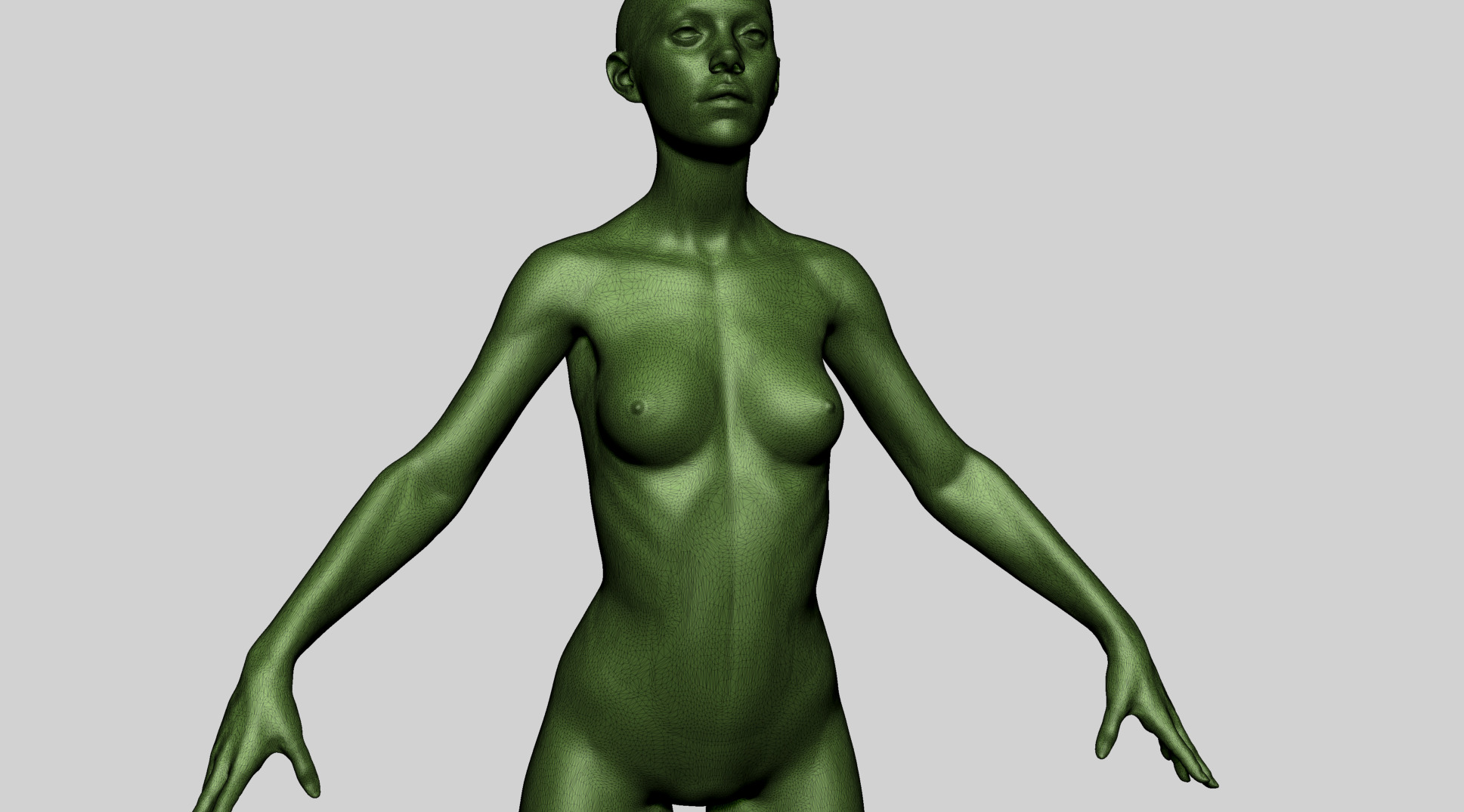 Female Poses B 3D model_10