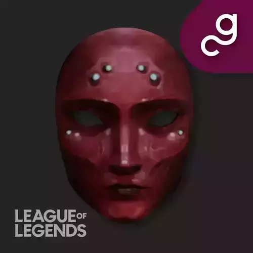 Black Rose Elise Masque  League of Legends 3D print model