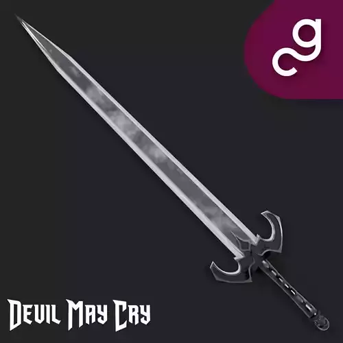Sparda Force Edge Sword  Devil May Cry 3D print model