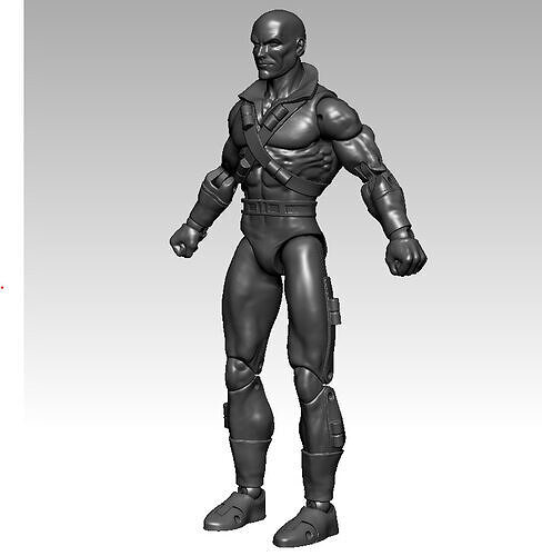 Lex Luthor Articulated Action Figure 15cm 3D print model