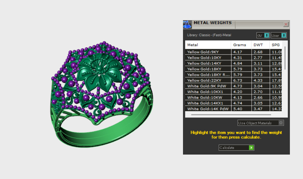 Rings 3D print model_3