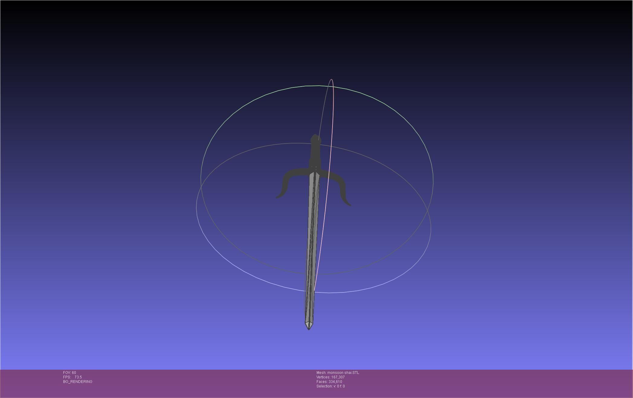 Metal Gear Rising Monsoon Shai 3D print model_24