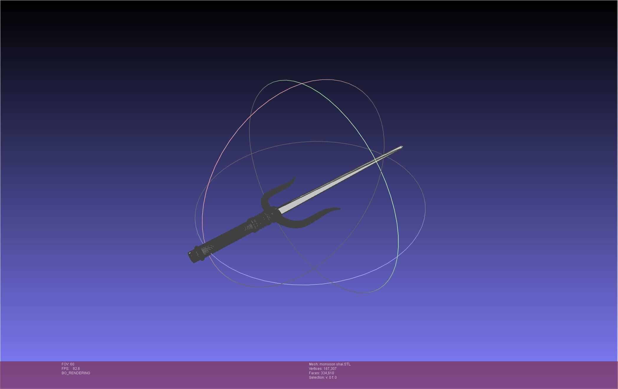 Metal Gear Rising Monsoon Shai 3D print model_26