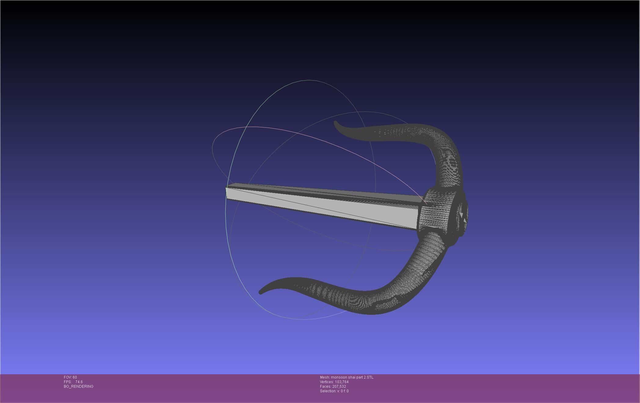 Metal Gear Rising Monsoon Shai 3D print model_44