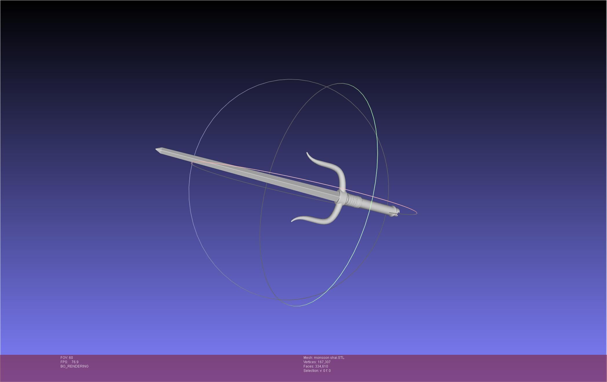 Metal Gear Rising Monsoon Shai 3D print model_20