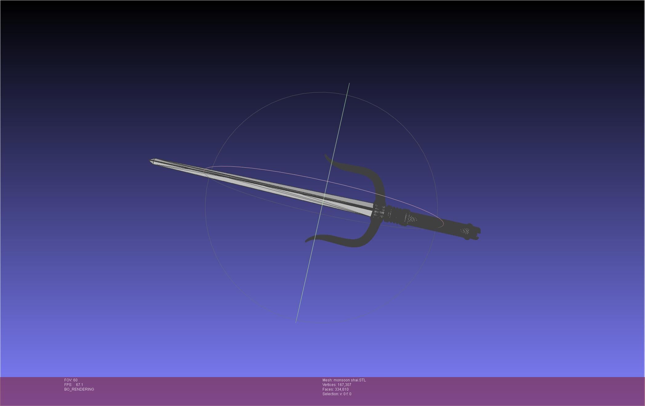 Metal Gear Rising Monsoon Shai 3D print model_21