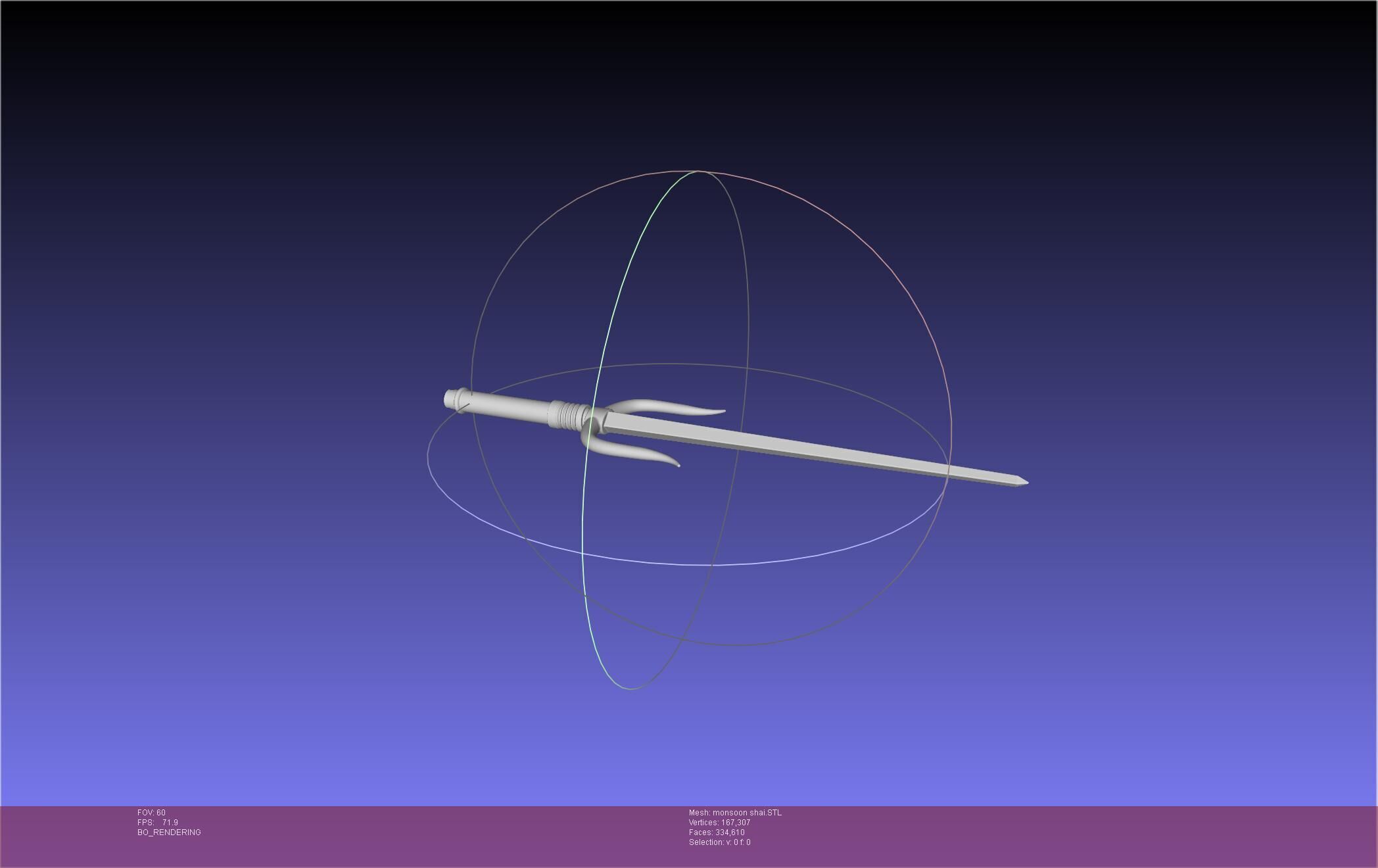 Metal Gear Rising Monsoon Shai 3D print model_14