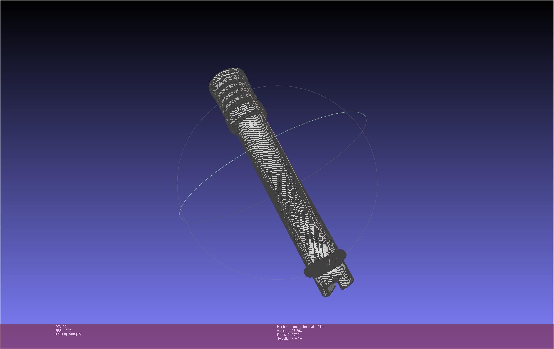 Metal Gear Rising Monsoon Shai 3D print model_38