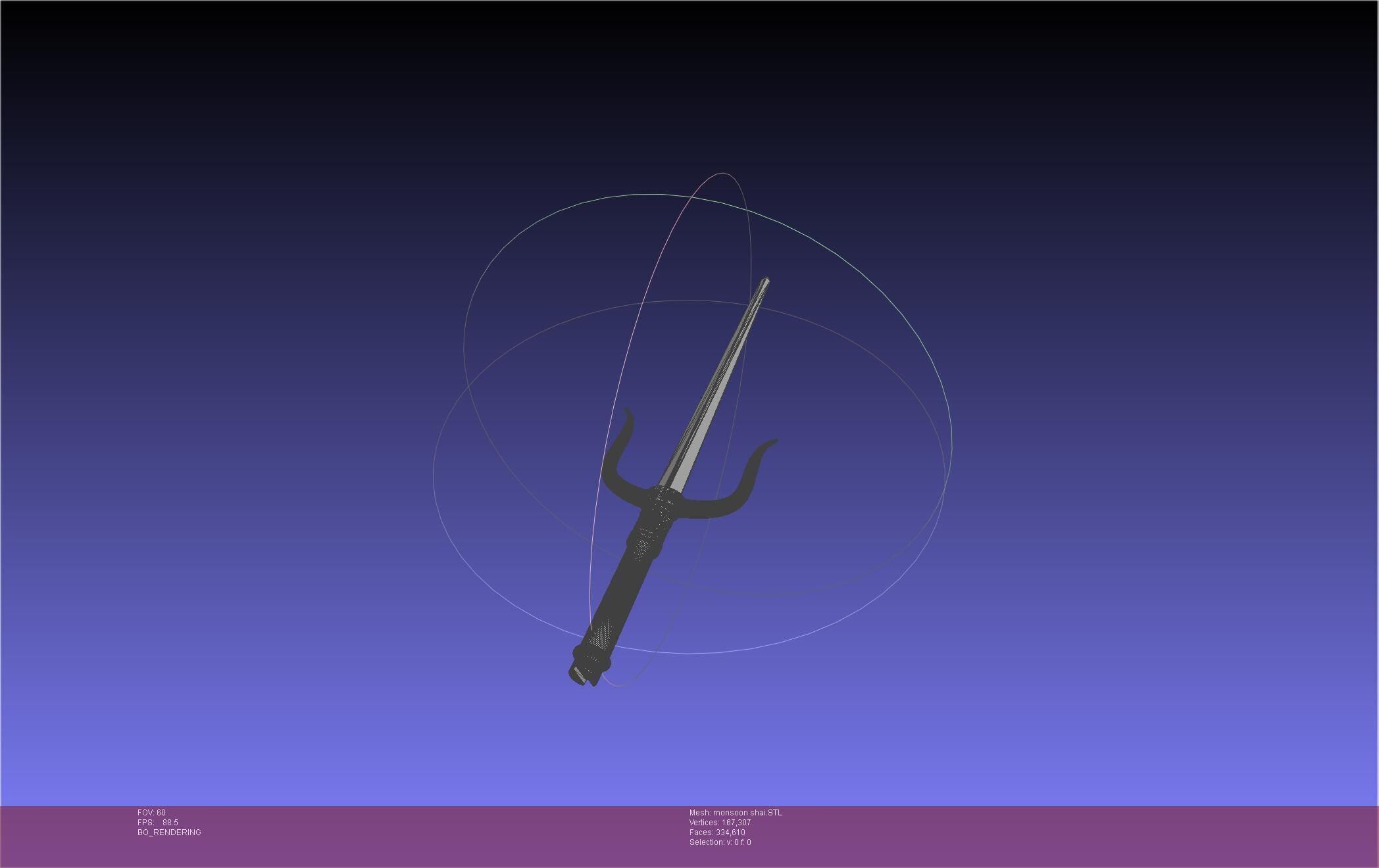 Metal Gear Rising Monsoon Shai 3D print model_27