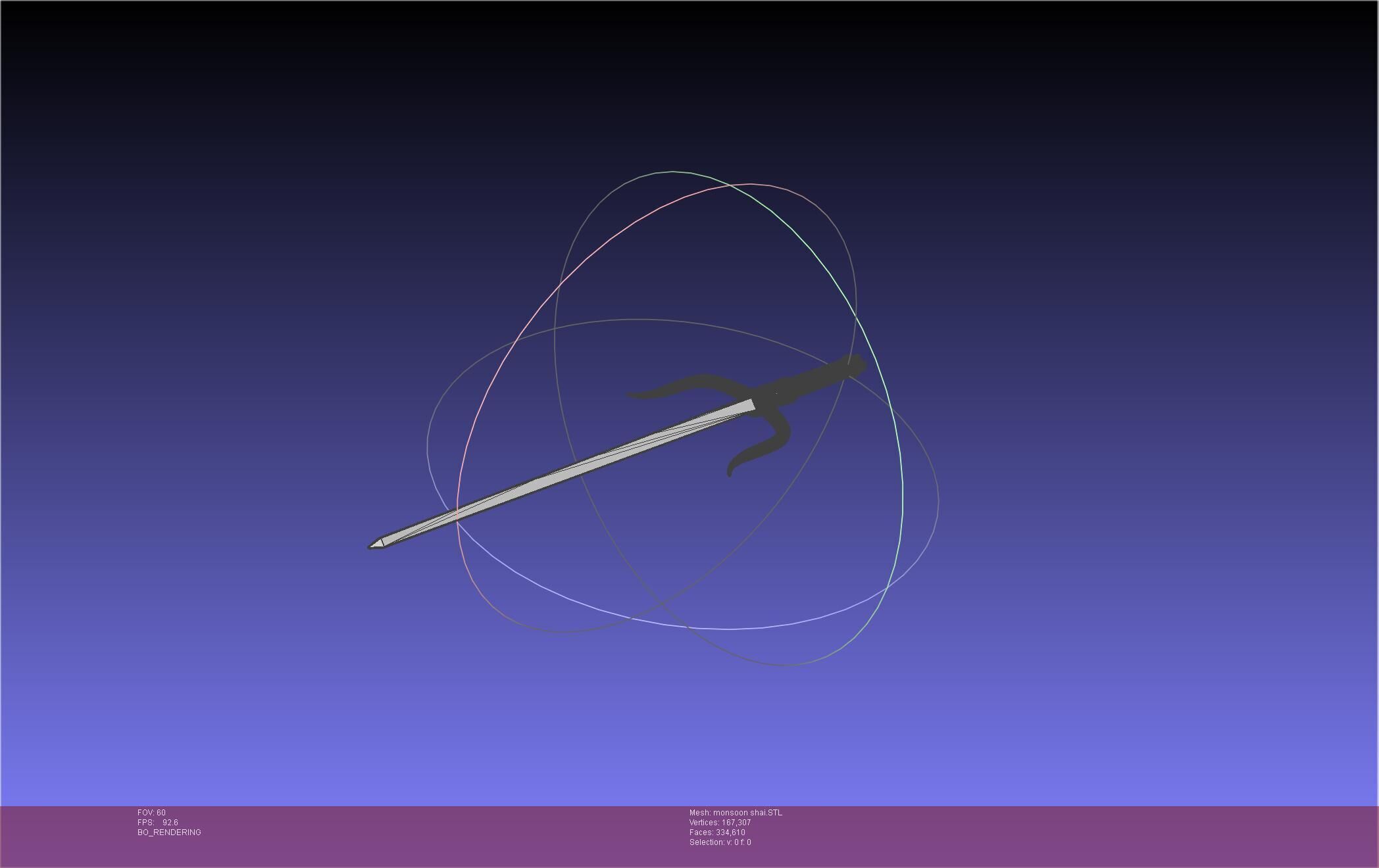 Metal Gear Rising Monsoon Shai 3D print model_23