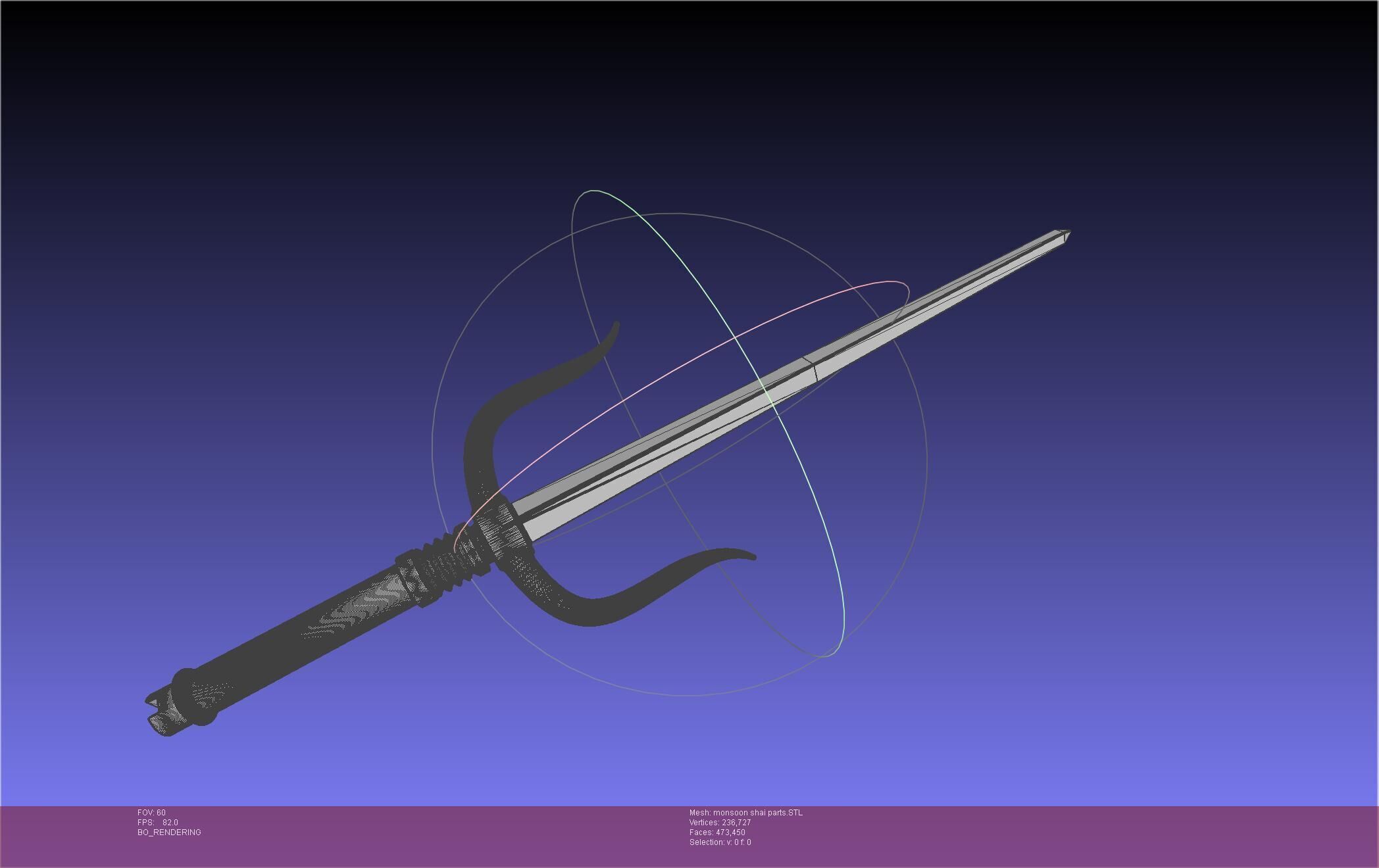 Metal Gear Rising Monsoon Shai 3D print model_56