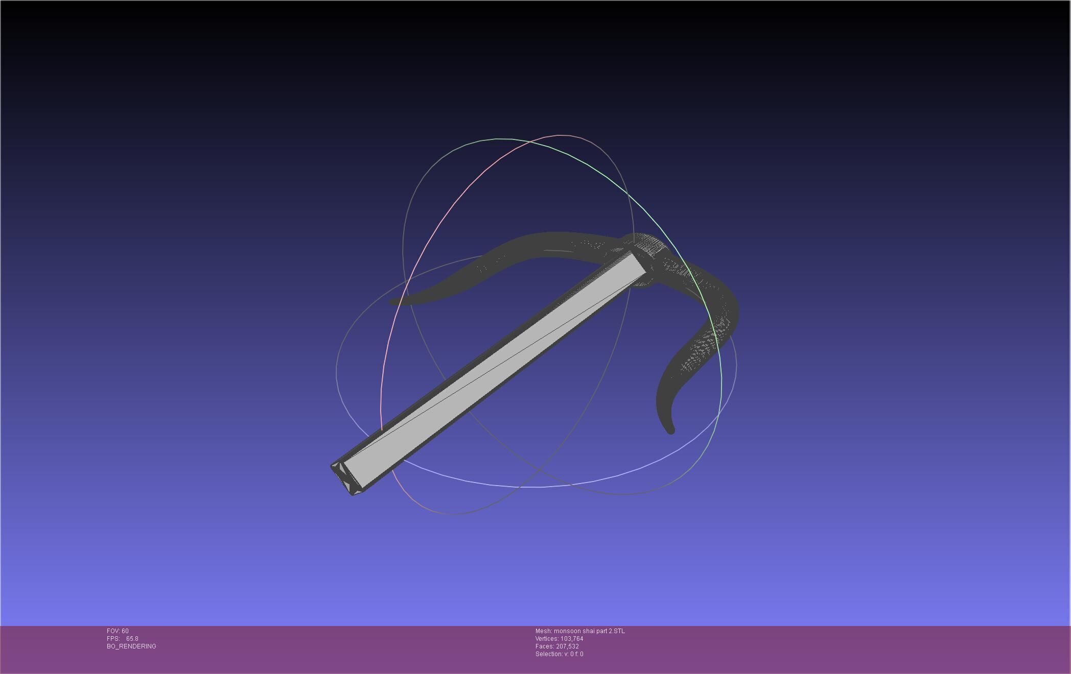 Metal Gear Rising Monsoon Shai 3D print model_42