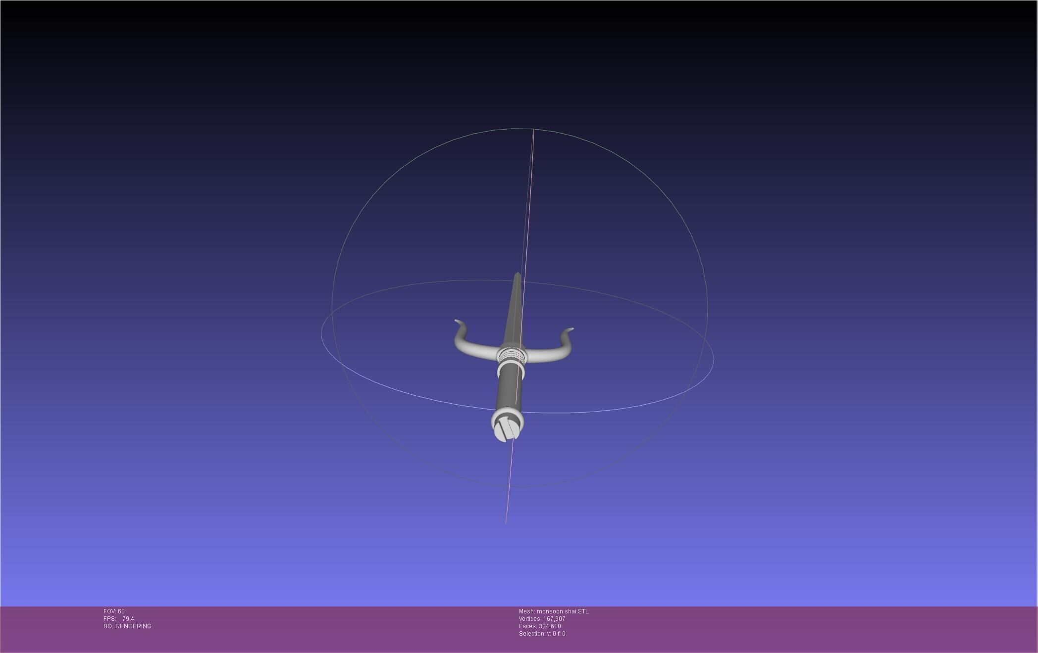 Metal Gear Rising Monsoon Shai 3D print model_16