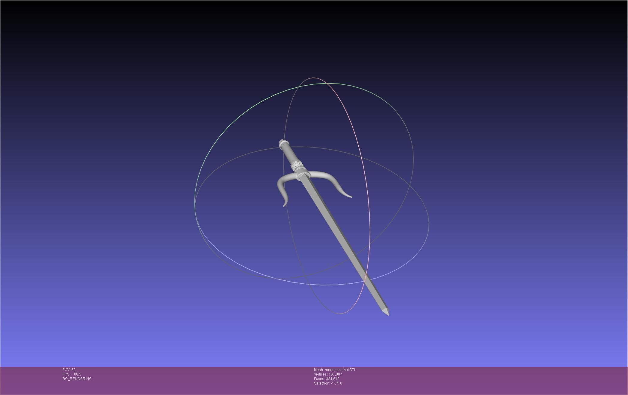 Metal Gear Rising Monsoon Shai 3D print model_13