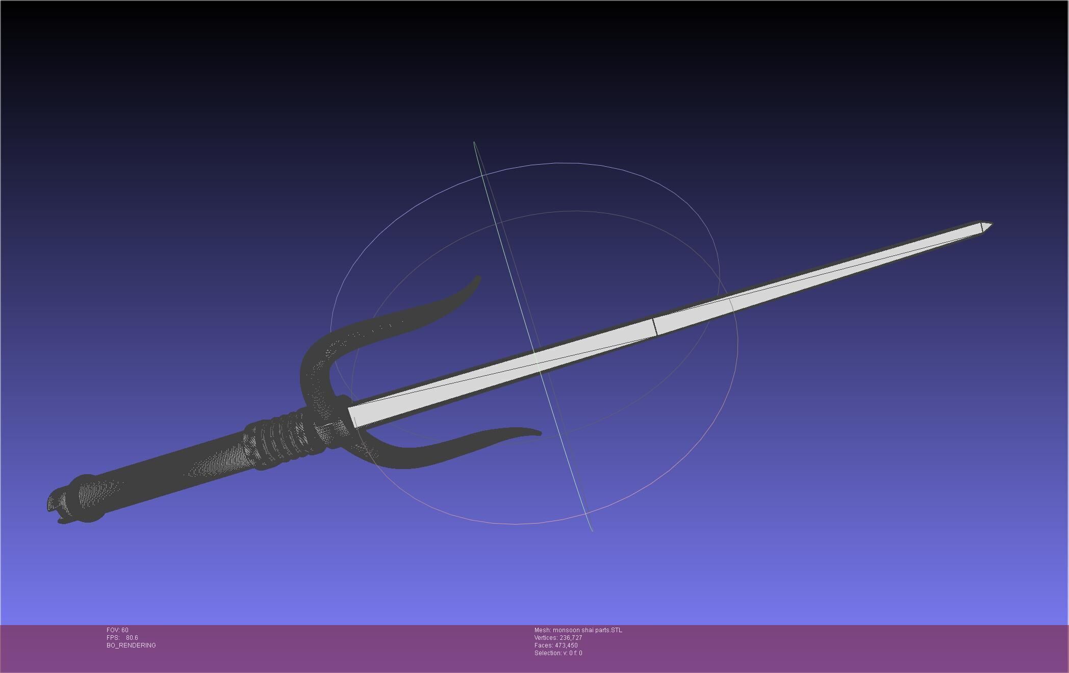 Metal Gear Rising Monsoon Shai 3D print model_64