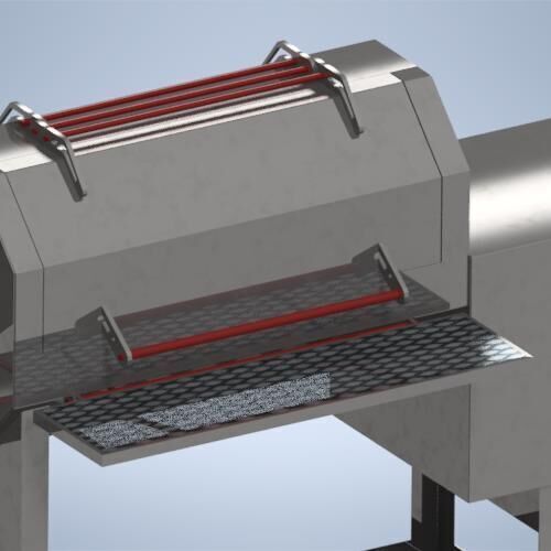 Smoker Grill 3D model_3