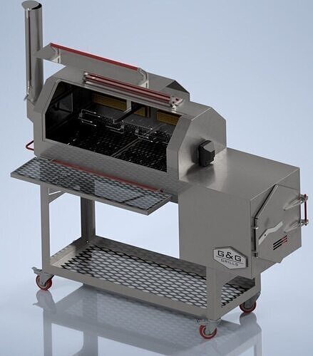 Smoker Grill 3D model