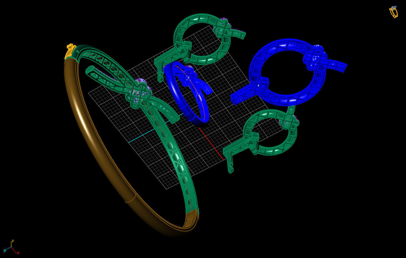 tiffany tam set 3D print model_9