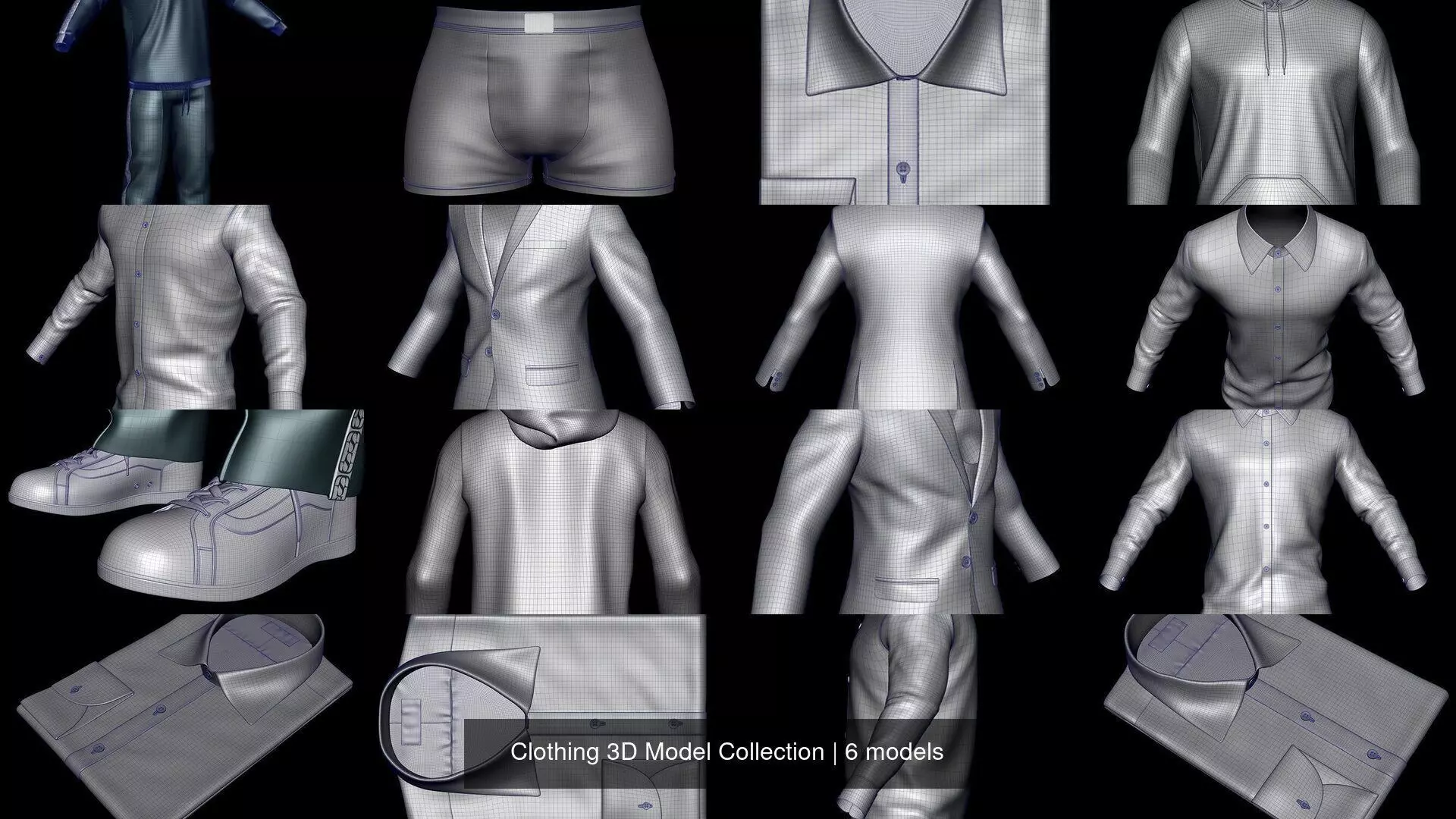 Clothing 3D Model Collection _1