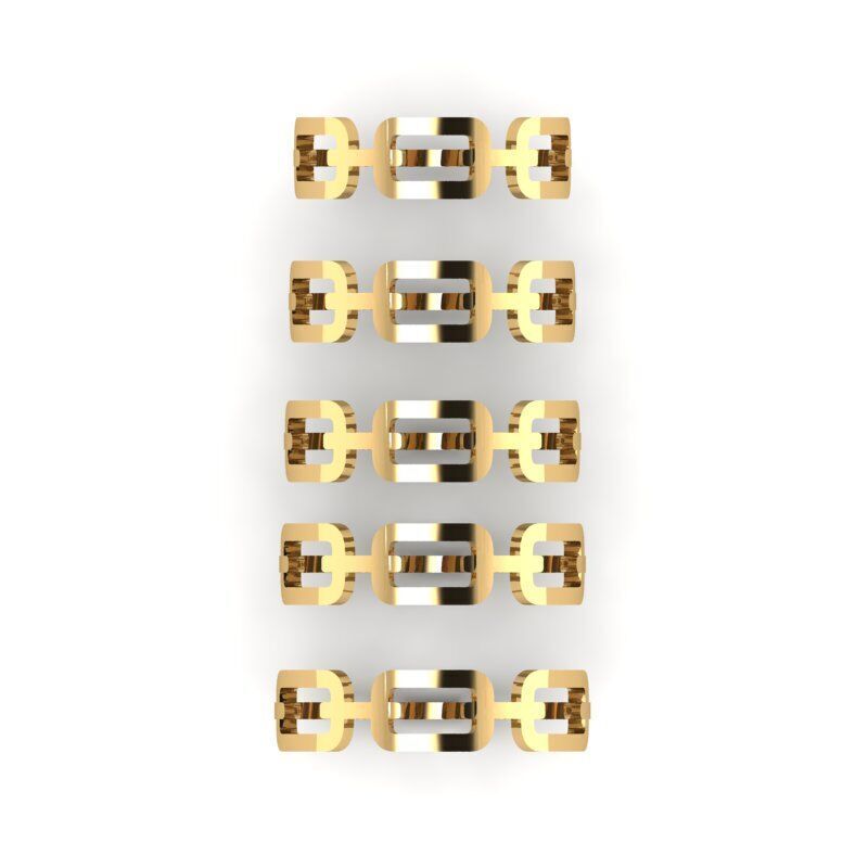 Gold Ring Jewelry  Ring stl 3dm 3dprintmodel 3D print model_1