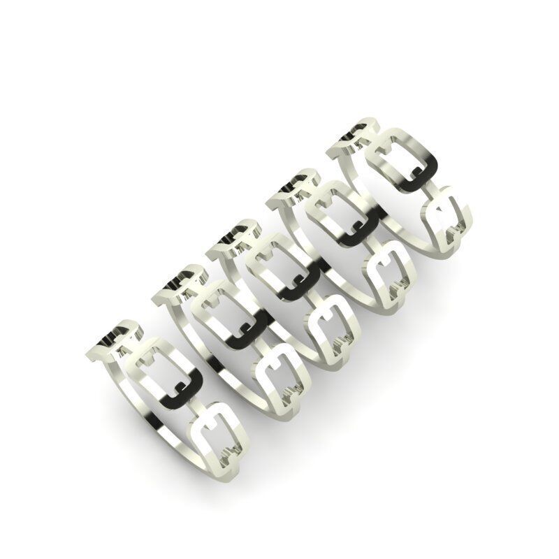 Gold Ring Jewelry  Ring stl 3dm 3dprintmodel 3D print model_3