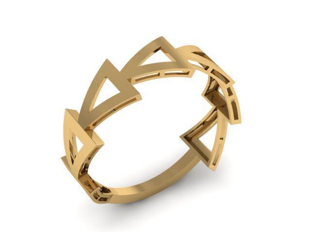 Gold Ring Jewelry  Ring stl 3dm 3dprintmodel 3D print model_4