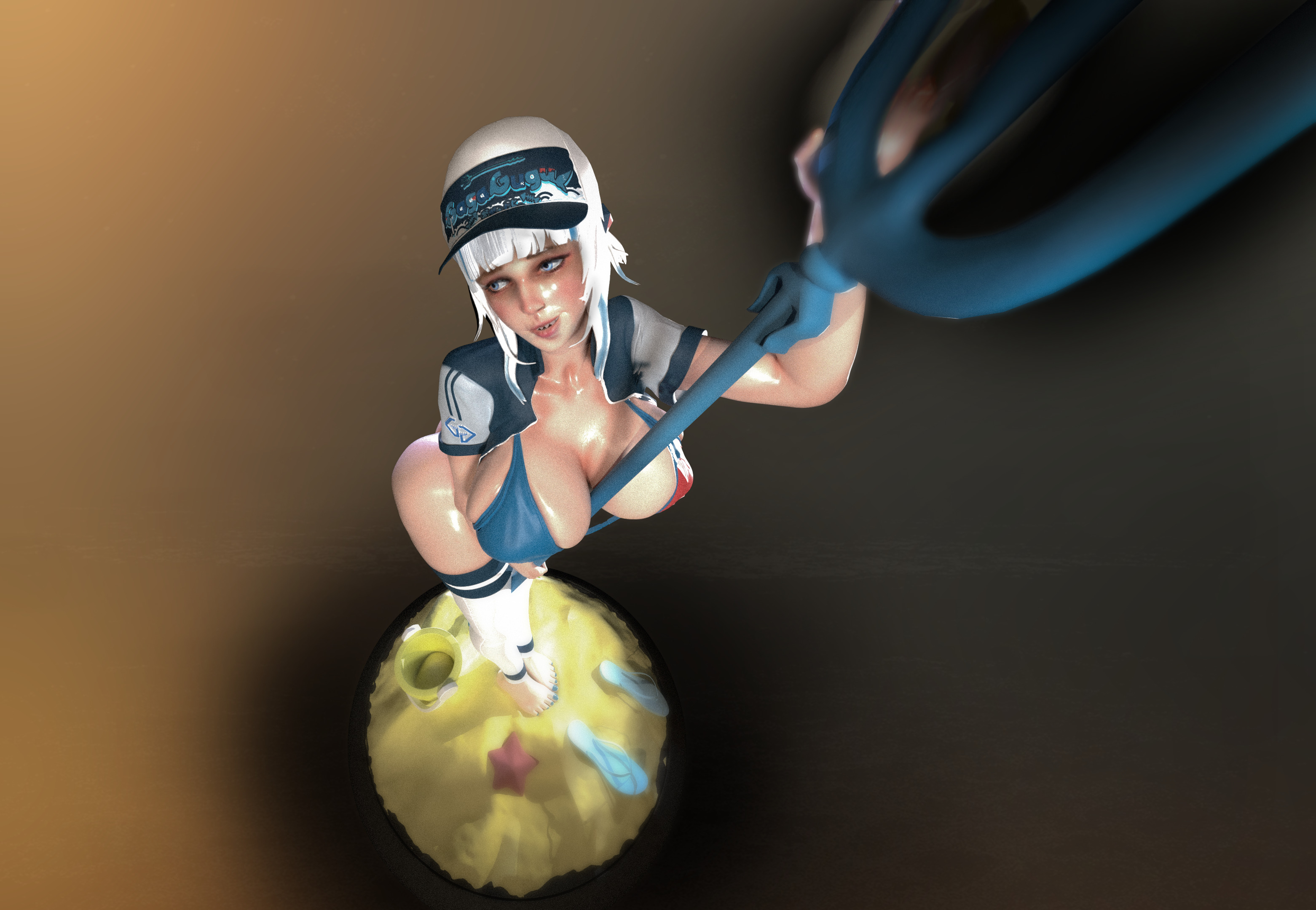 Gawr Gura Graduated 3D print model_5