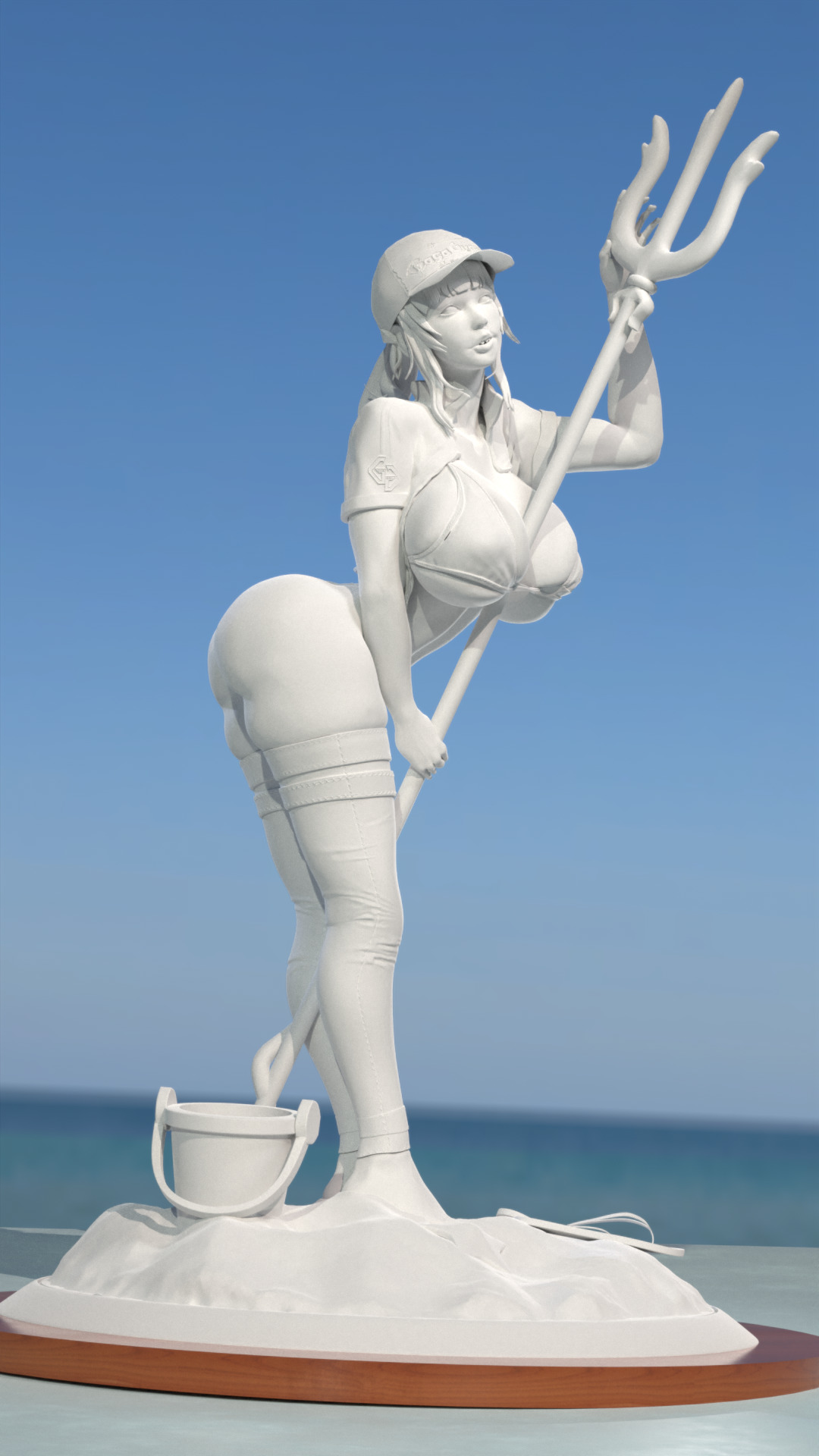 Gawr Gura Graduated 3D print model_8