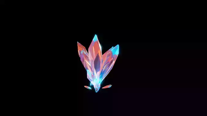 Stylized Glowing Crystal 