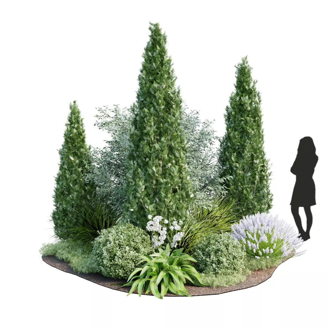 Landscape - Garden Assets Vol 3D model_4