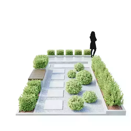 Plant - Tree - Landscape - Garden Assets Vol Low-poly 3D model 3