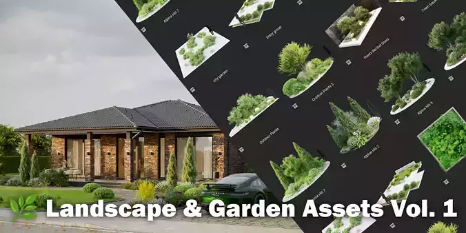 Landscape - Garden Assets Vol