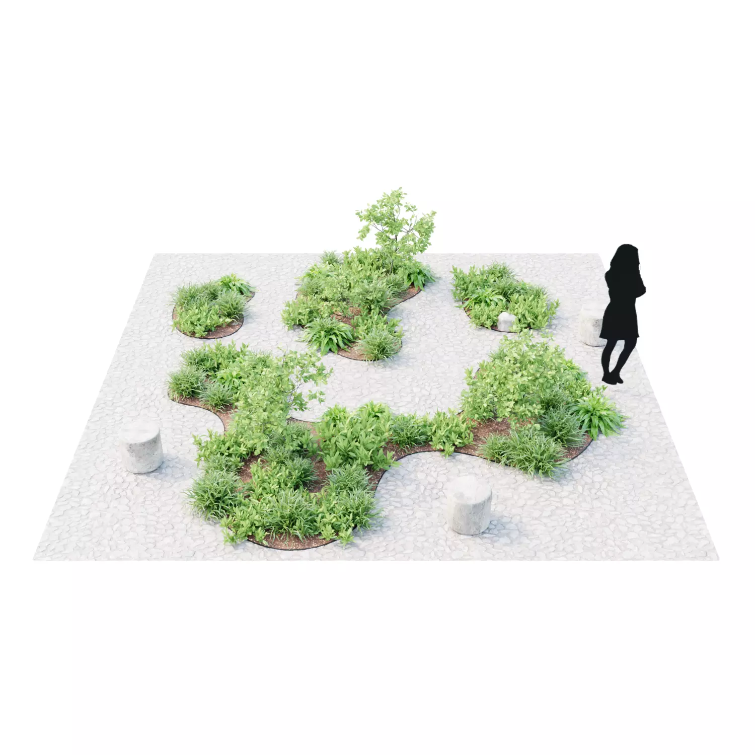 Landscape - Garden Assets Vol 3D model_10
