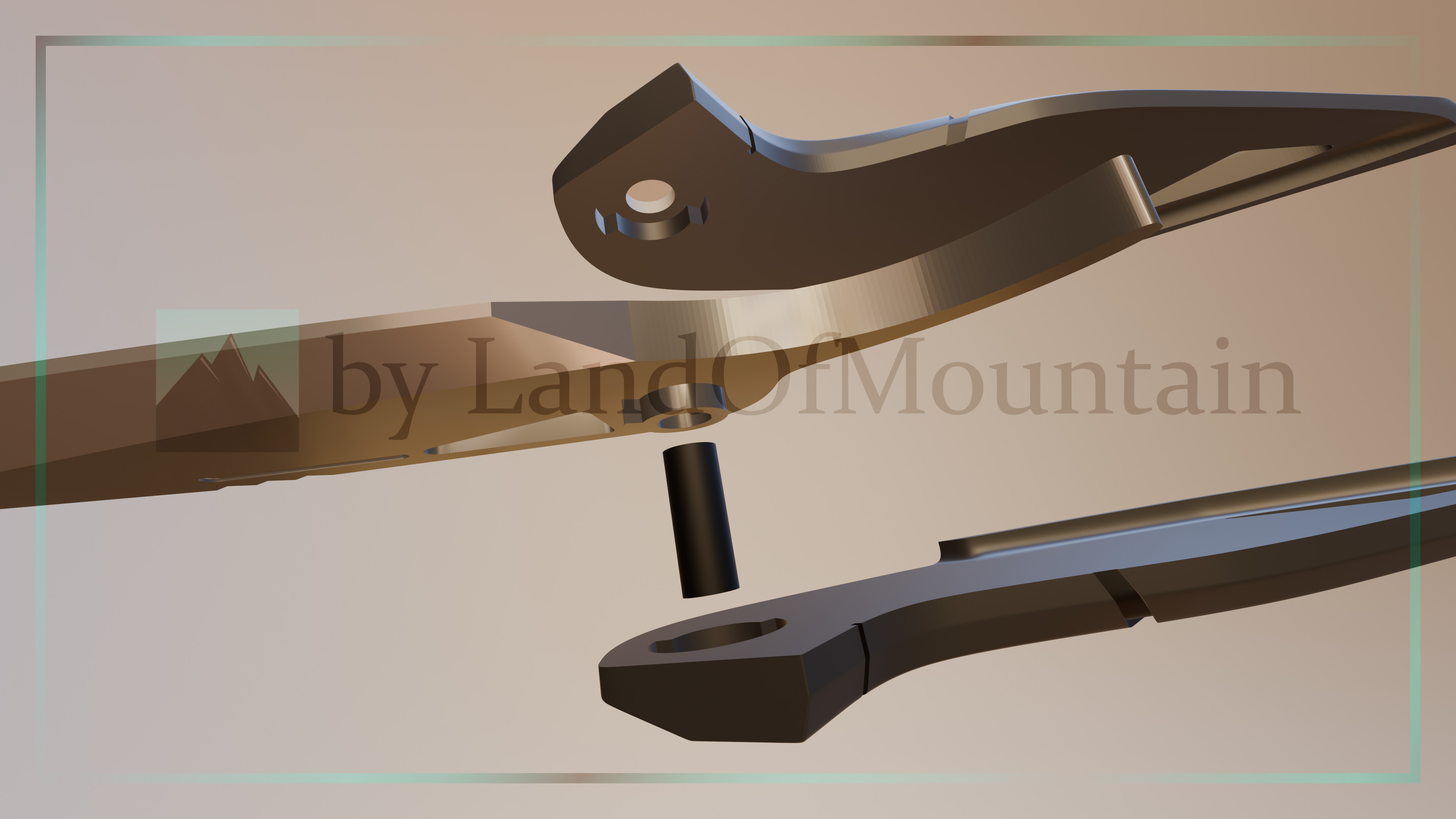 Zenless Zone Zero - Evelyn Chevalier Flip Knife 3D print model_2