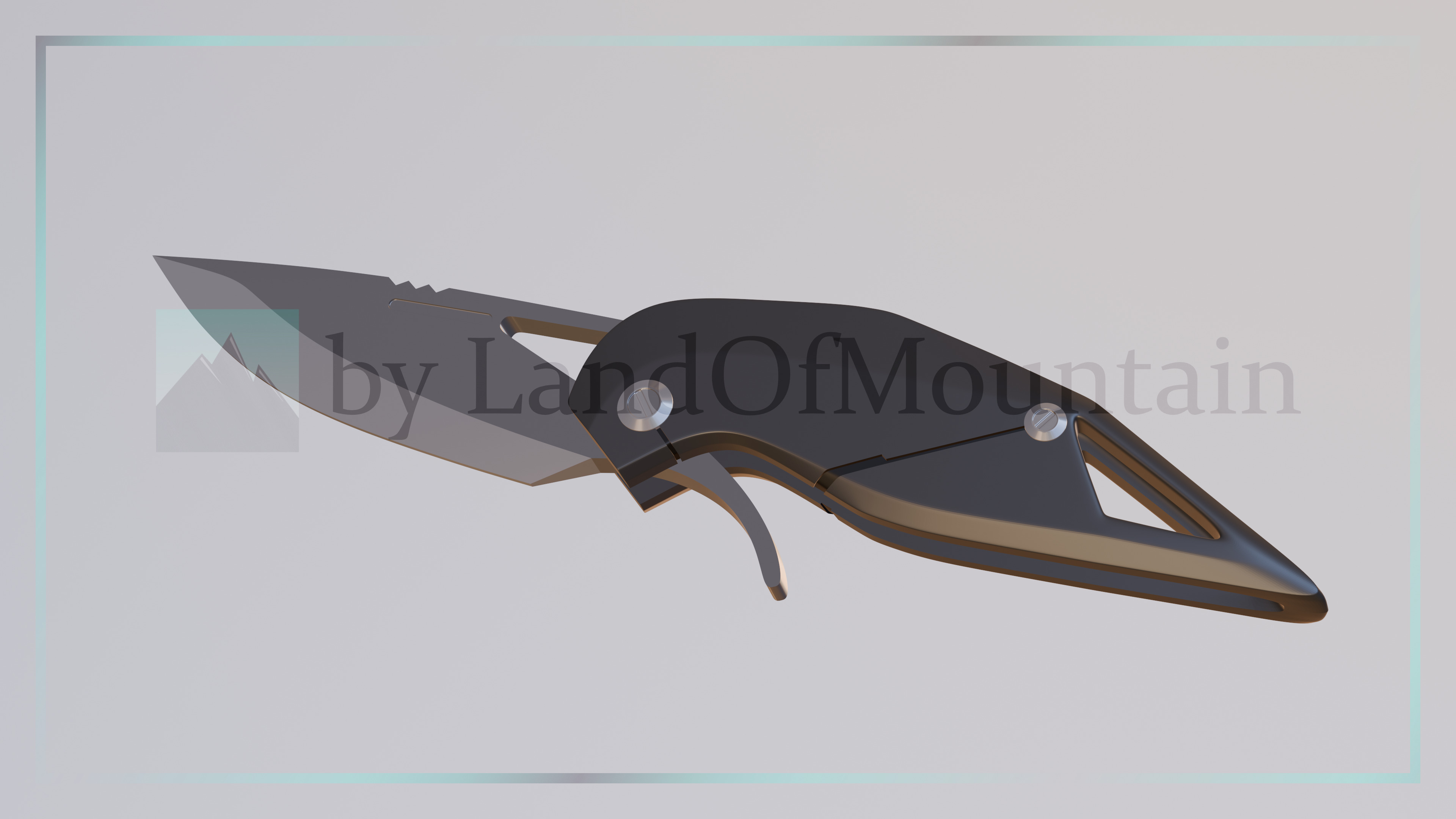 Zenless Zone Zero - Evelyn Chevalier Flip Knife 3D print model_1