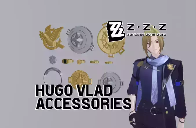 Zenless Zone Zero - Hugo Vlad Accessories 3D print model