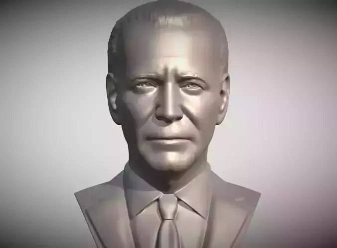 Joe Biden bust 3D print model