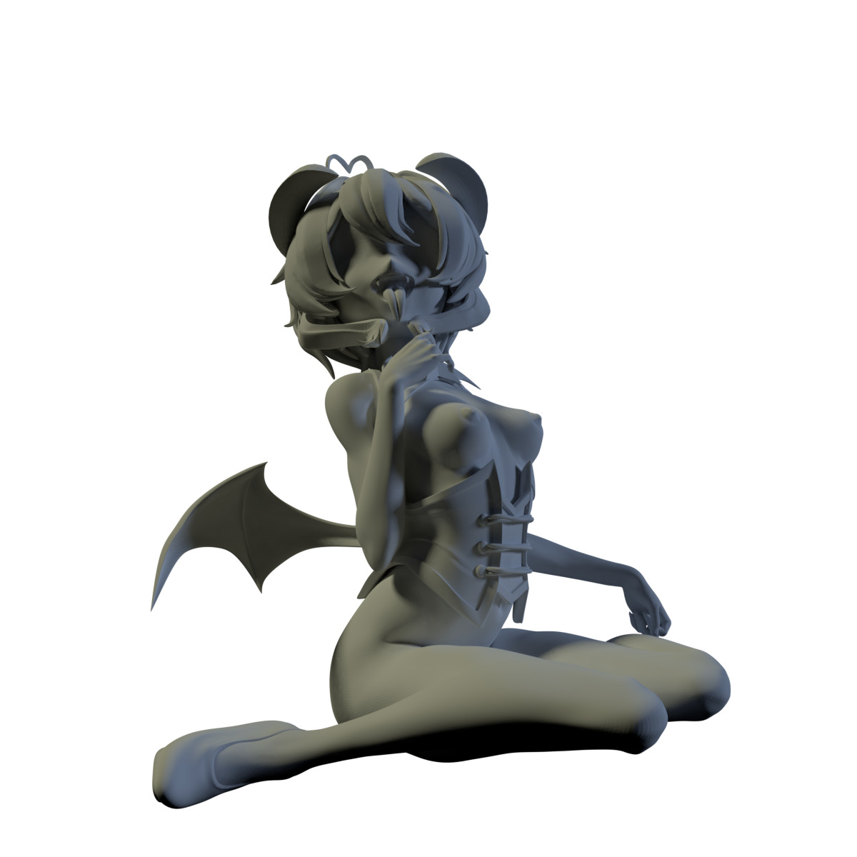 Mahou Shoujo ni Akogarete v3  3D print model_1