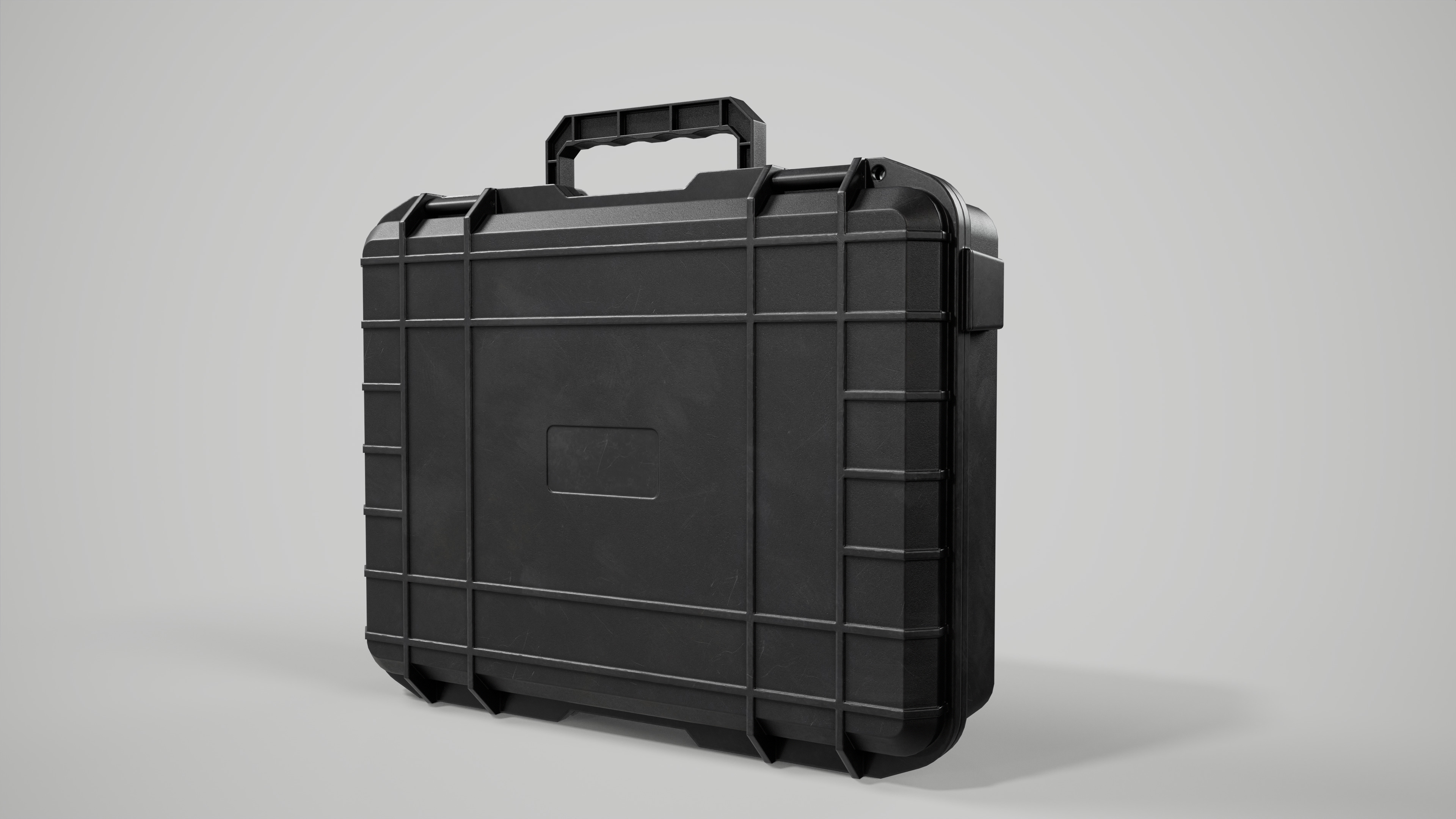 Hard Case Low-poly 3D model_6