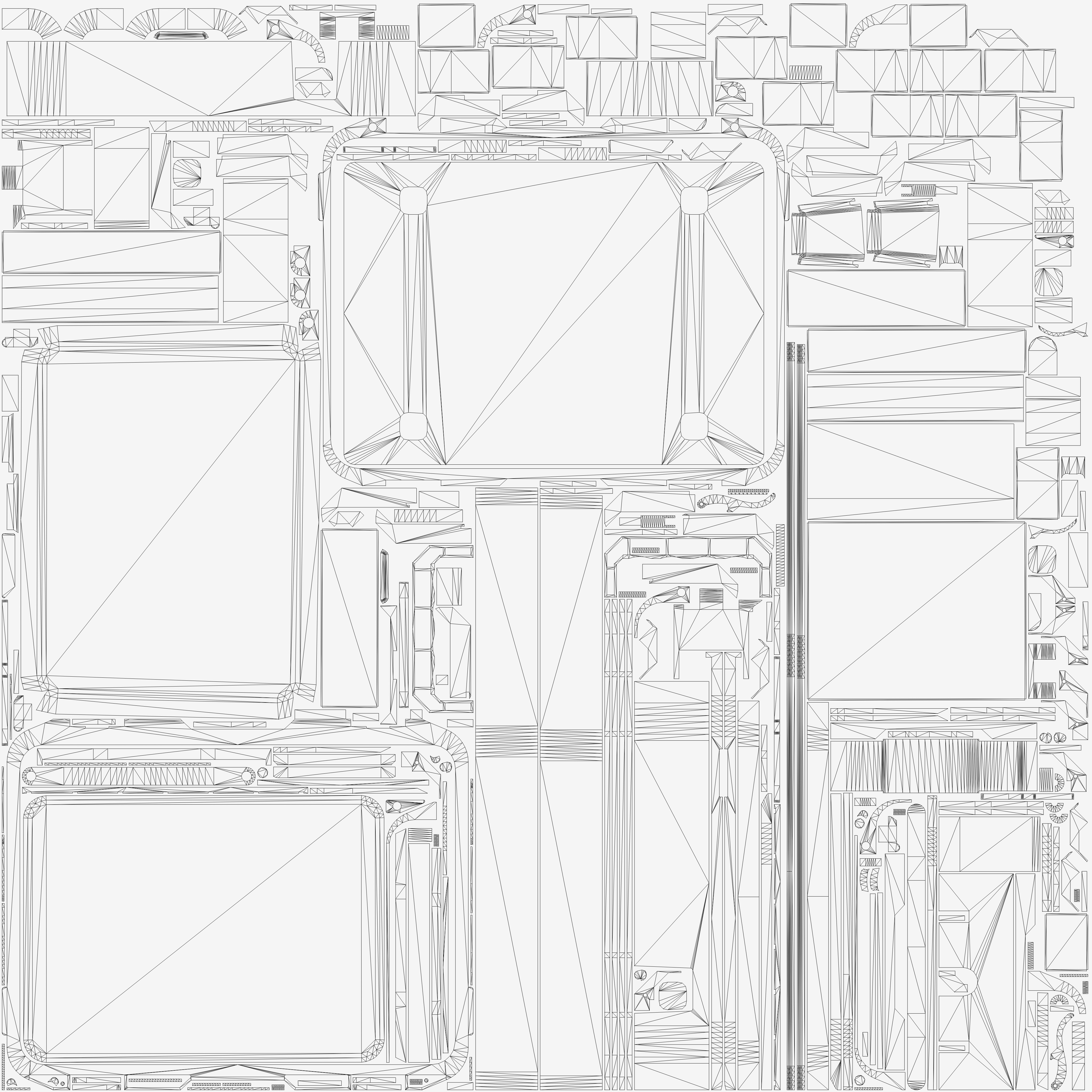 Hard Case Low-poly 3D model_13