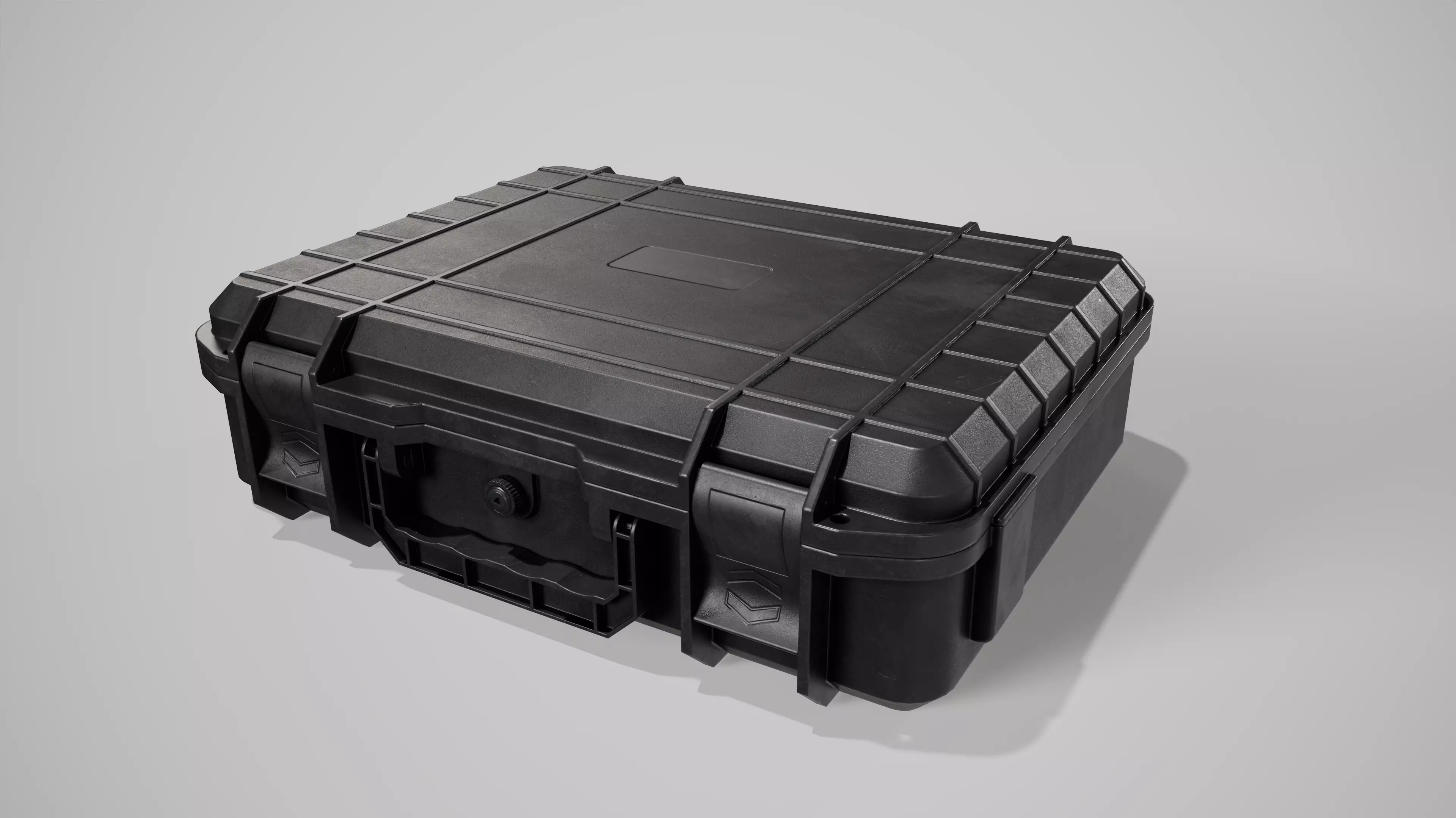 Hard Case Low-poly 3D model_0