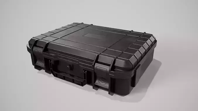 Hard Case Low-poly 3D model