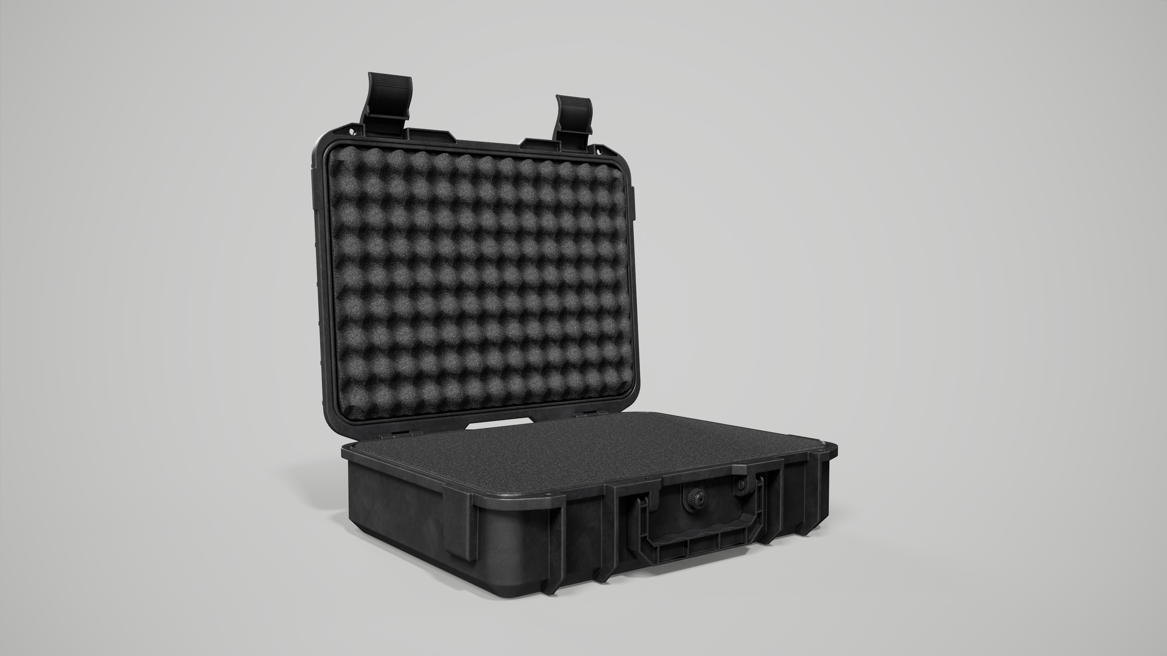 Hard Case Low-poly 3D model_8