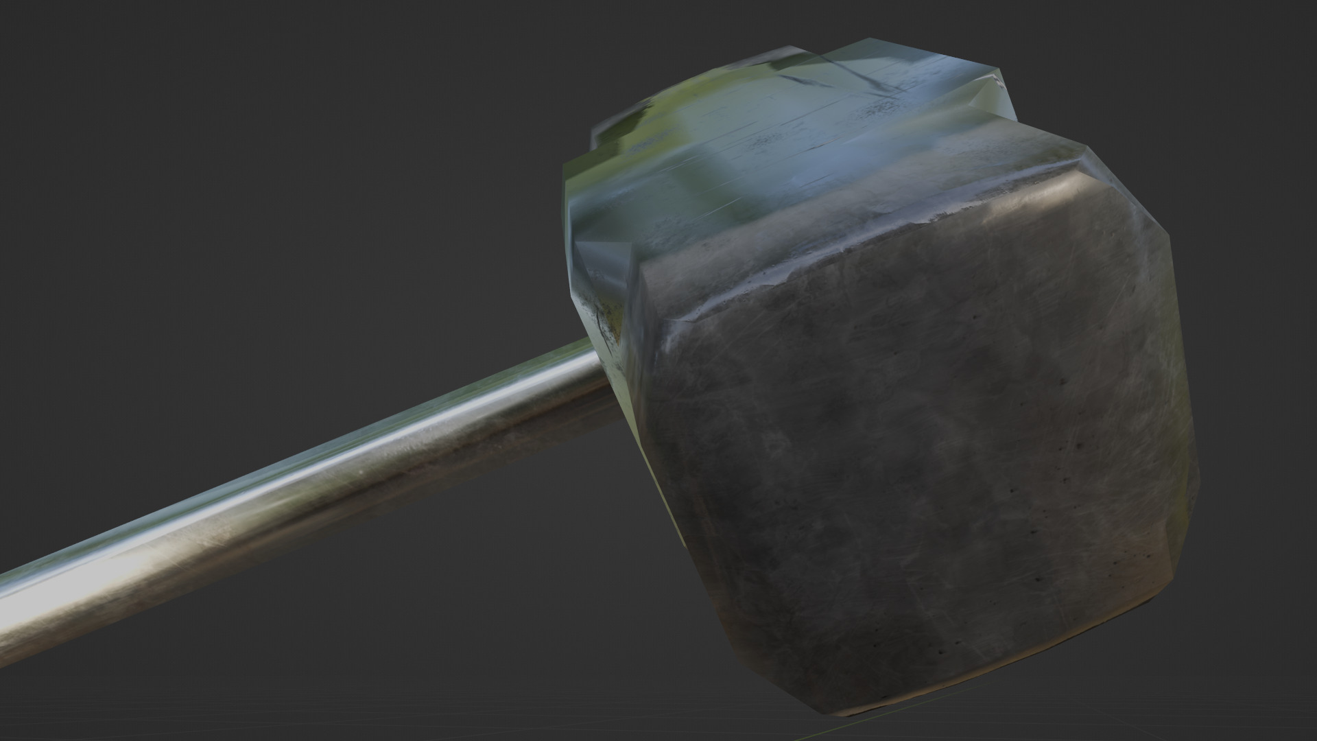 18 Weapons - Dwarf Free low-poly 3D model_85